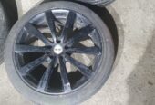 Set jante 235/40/20 cu anvelope de vara Hankook 114,3 dist prezoane