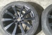 Set jante 235/40/20 cu anvelope de vara Hankook 114,3 dist prezoane